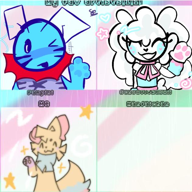 🍬🍭🧁Piñata the ñata🎀 fav artists!