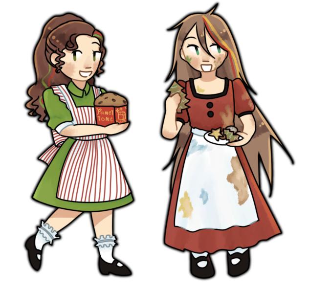 christmas baking with italy and germany!
