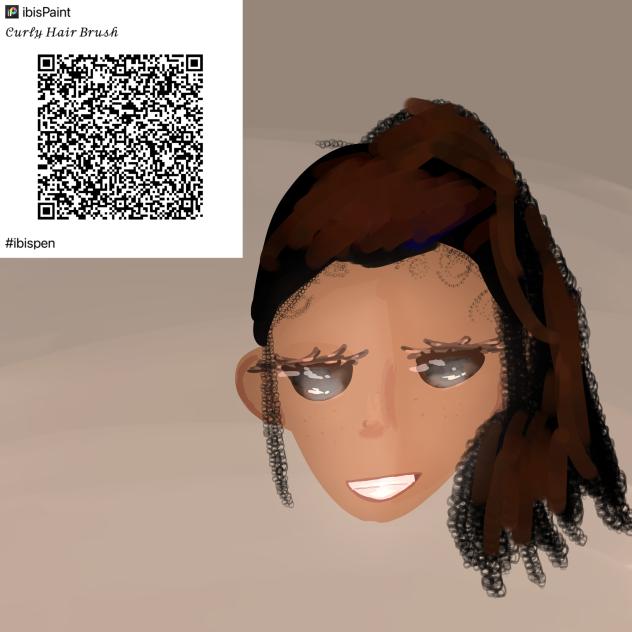 Mah first decent curly brush