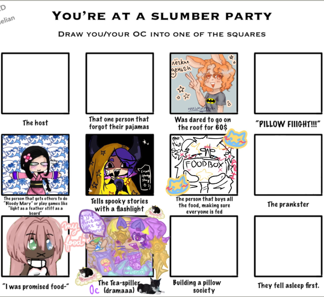 Slumber Party Collab 🍧🍧💖✨