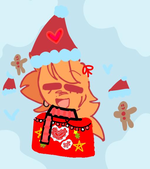 Me drawing a picture that I drawed