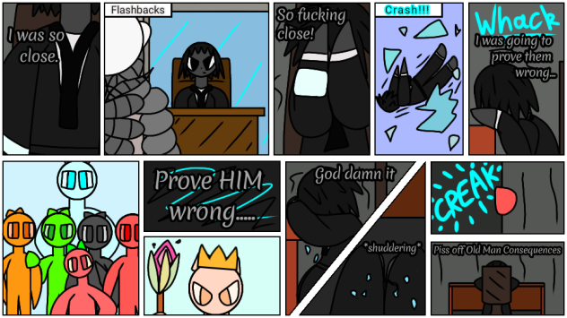 Blackton's fall... A Half FNaF Comic