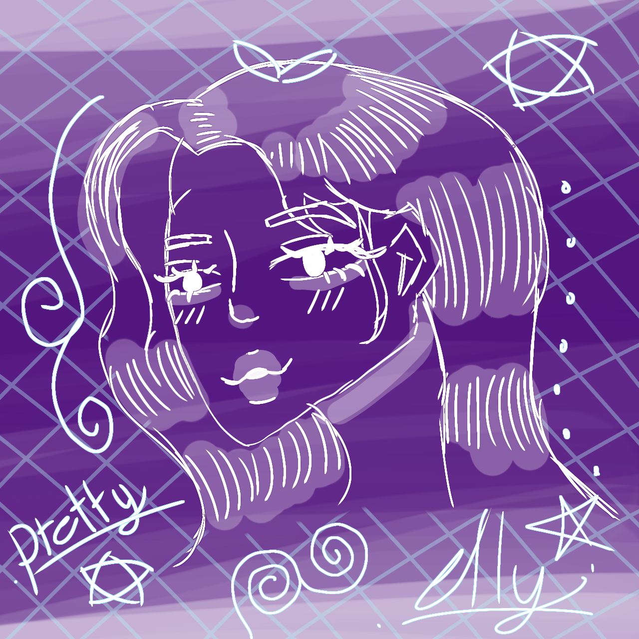 purple girl ♡ - ibisPaint