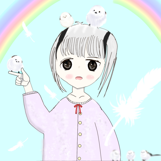 シマエナガ擬人化？