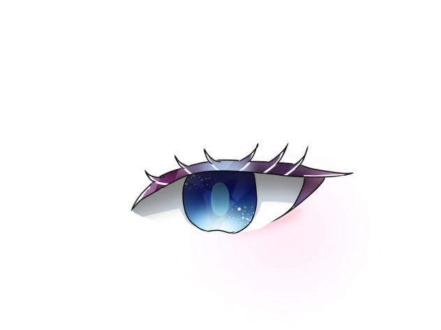 フリー　少し病んでるおめめ　(((背景透過