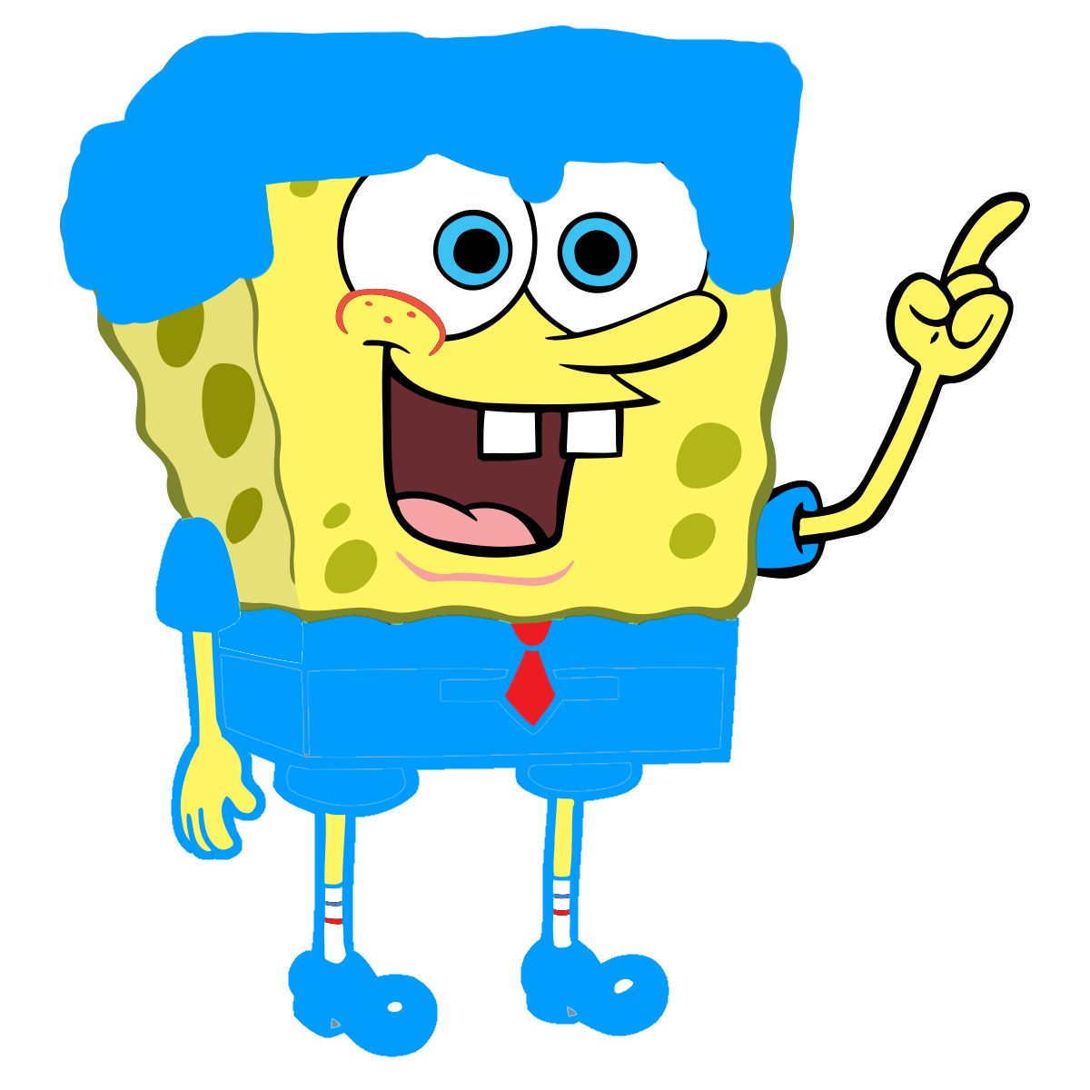 Minecraft Spongebob Ibispaint
