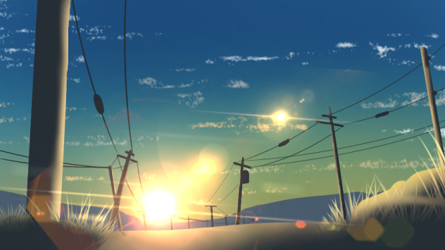 5pm Landscape - ibisPaint