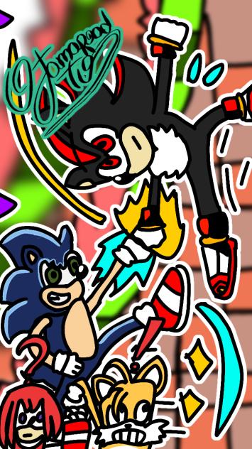 Shadow Vs Sonic