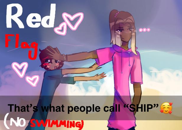 SHIP (FA FOR RED FLAG (No swimming))