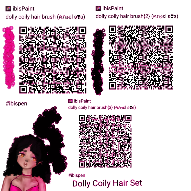 Dolly Coily Hair Set