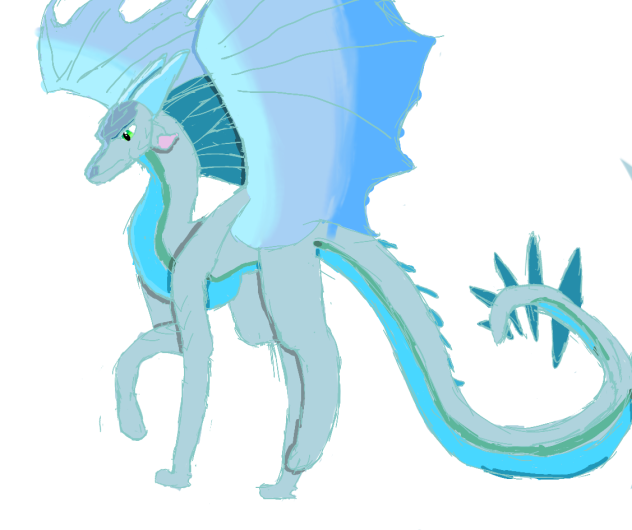 i tried a different style!