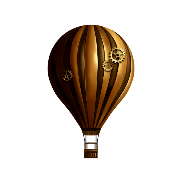 hot air balloon.