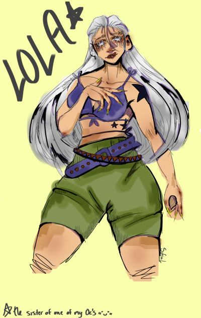 COLORED VERSION OF NEW OC