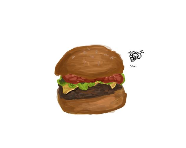 burger 😀 - ibisPaint