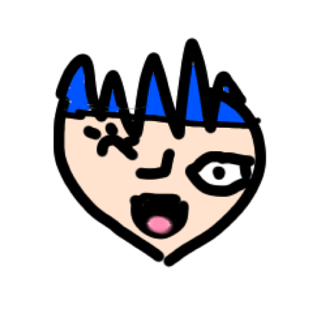 Sonic(my cousin drew it)