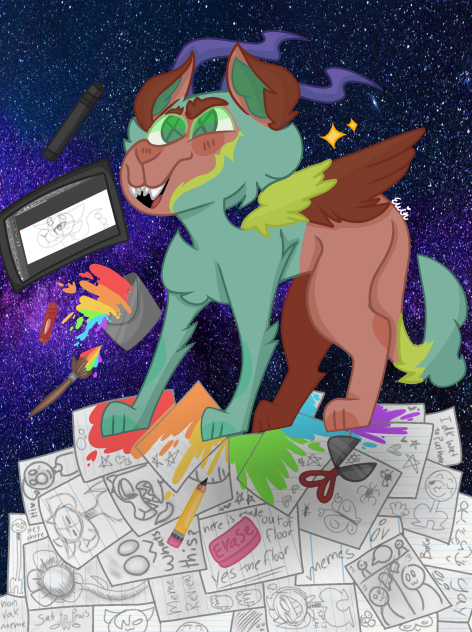 art contest 1st April - ibisPaint