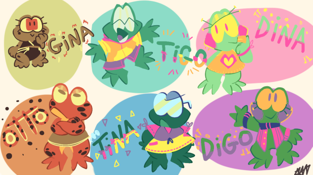 Novos ocs l Sapinhos 🐸🐸🐸