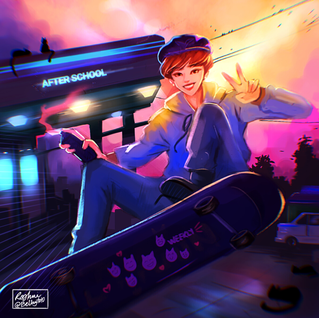 Weeekly Jiyoon fanart