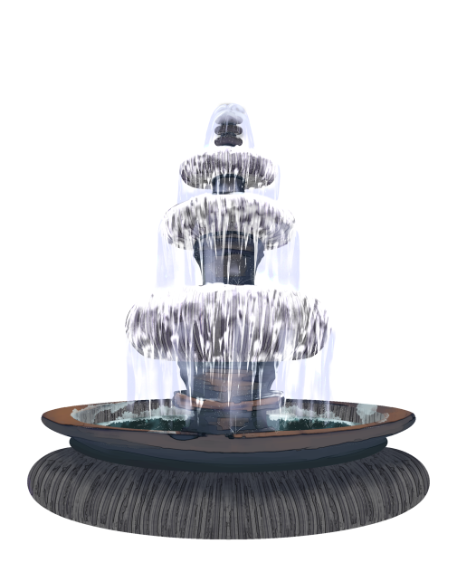Frozen Fountain - ibisPaint