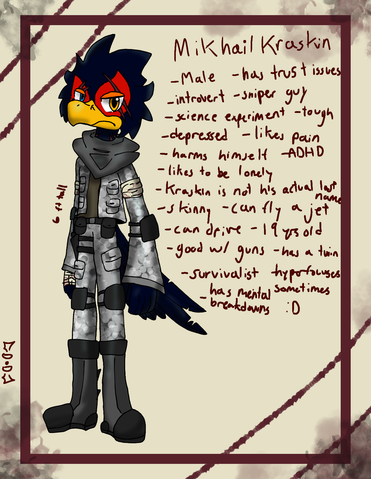 character ref sheet 1 - ibisPaint