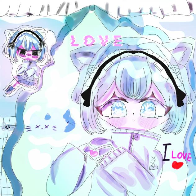 きみにむけたらぶ🩵🤍