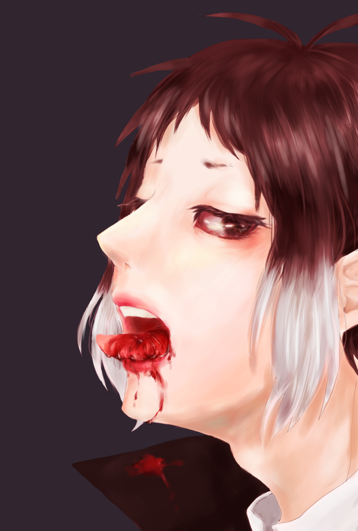 吐血ページ 吐血系男子 - ibisPaint