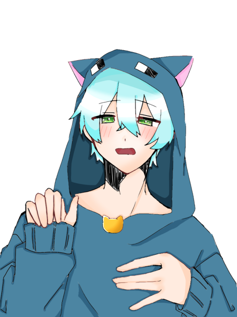 線画塗りました