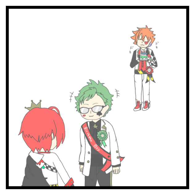 エースくんはトレイ先輩を祝いたい。Part.2