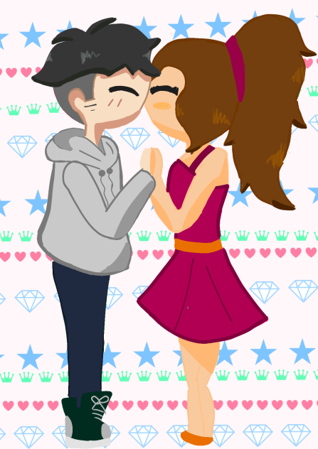 Mi novio y yo - ibisPaint