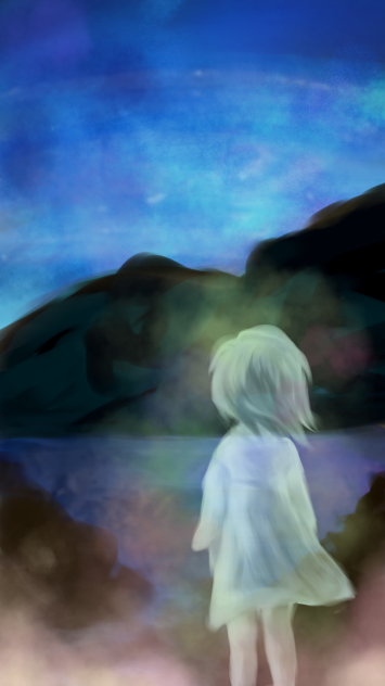 背景も描いた(リクエスト)