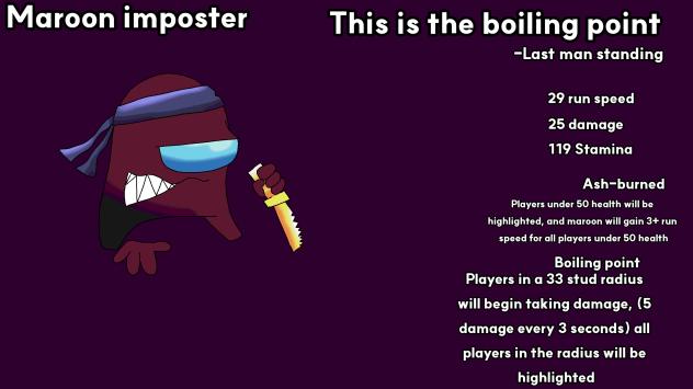 pillar chase 2 maroon imposter concept