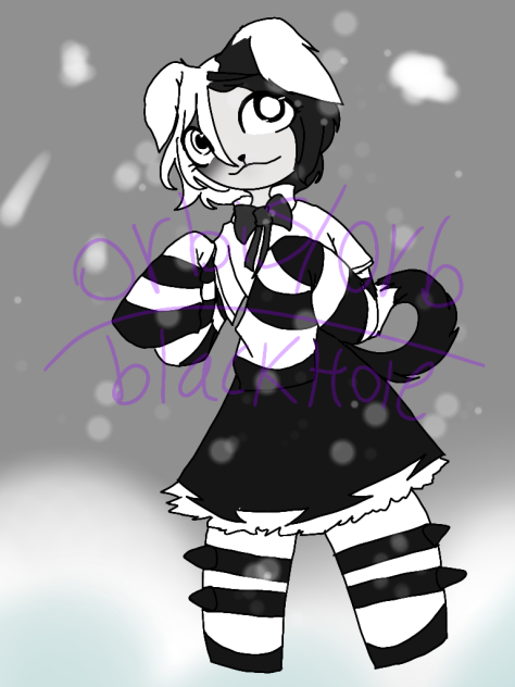 gift for kitty. undertale oc dogfox