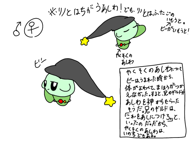 オリキャラカービィ「ビー」