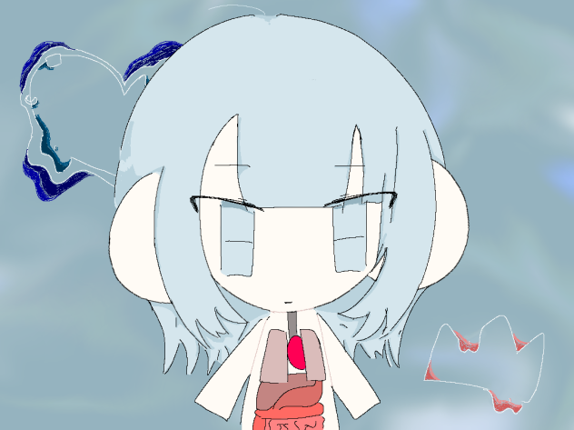 お人形さん（臓器ちゃん）