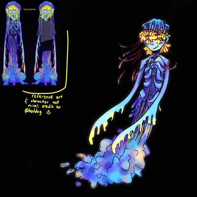 siphonophore (fanart)