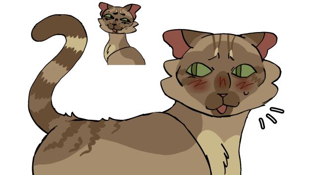 Warrior cats oc, wip for map, ProwlStar