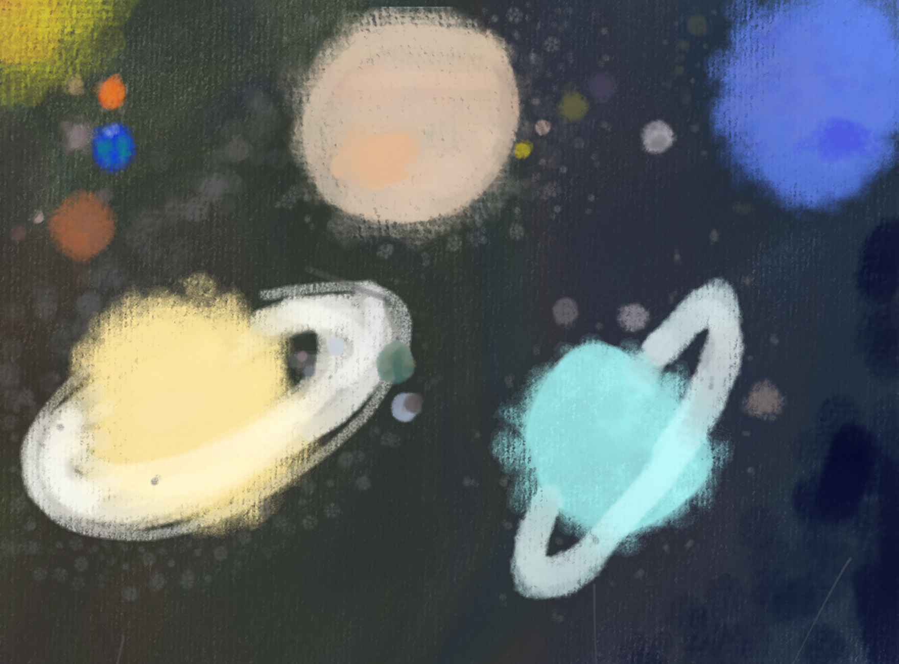 the solar system - ibisPaint