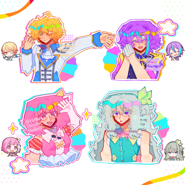 ᴡ×ꜱ ꜱᴛᴀᴍᴘ ʀᴇᴅʀᴀᴡ‼️ 🧡💜🩷🩵2