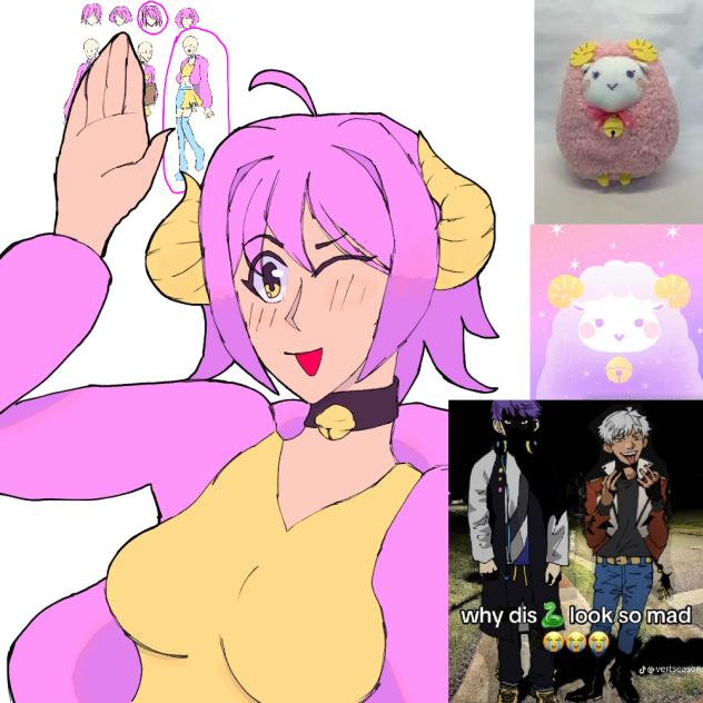 Obey me human sheep mc (my ver)