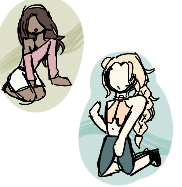 ZARA AND DRI POSES BE LIKE - ibisPaint