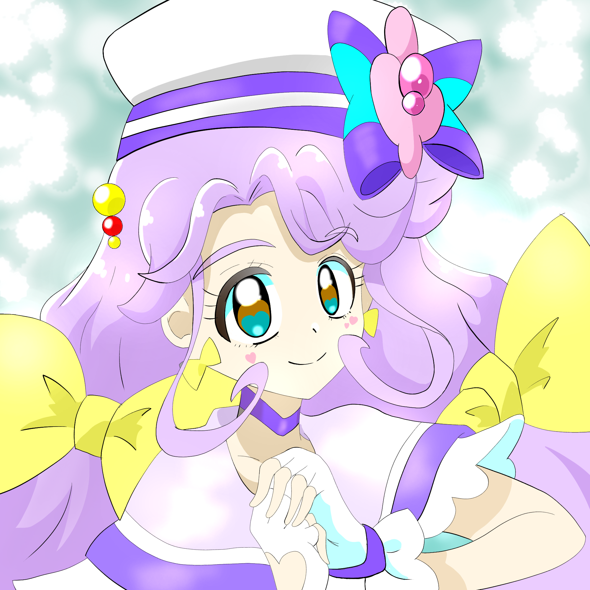 プリキュア✨コスプレ✨キュアコーラル ウィッグ Amazon.co.jp