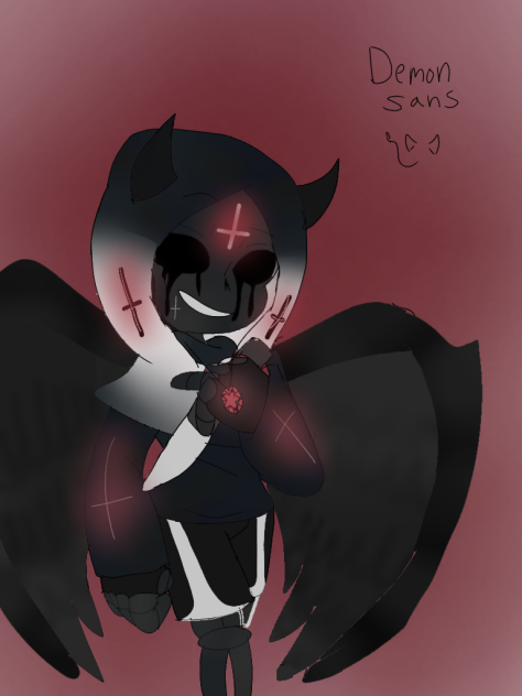 demon oc challenge 🖤❤️