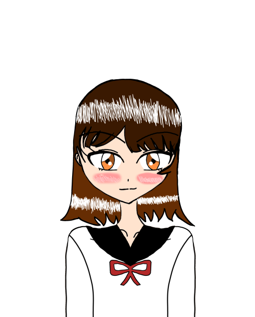 Anime high-school girl - ibisPaint