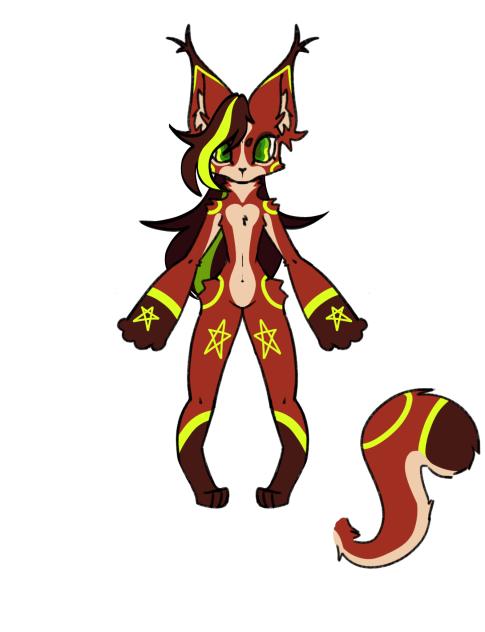 Vivi - Squirrel furry oc