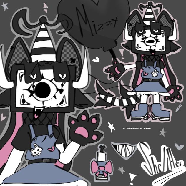 MIZZY reference sheet