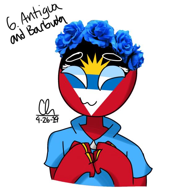 Antigua and Barbuda - Countryhumans