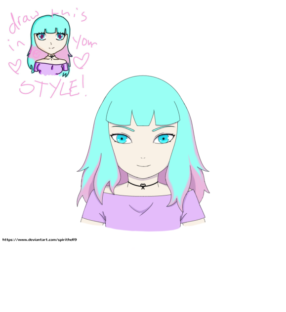 Draw this in your style