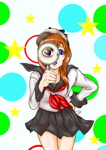 女子高生探偵？紗六 家子！