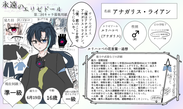 永エリキャラ募集