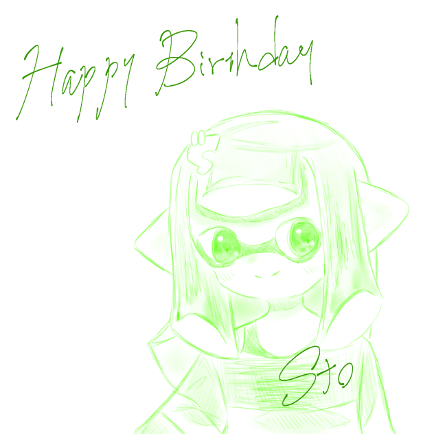 ストちゃんハピバ！